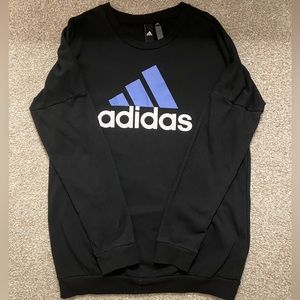 adidas logo crew sweatshirt - size S